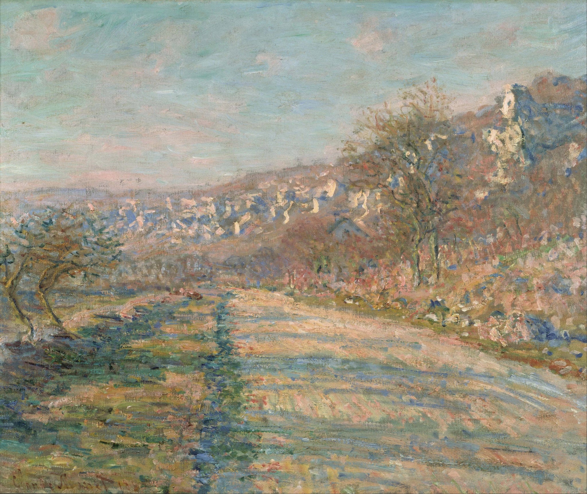La Route de La Roche-Guyon W582 par Claude Monet, National Museum of Western Art