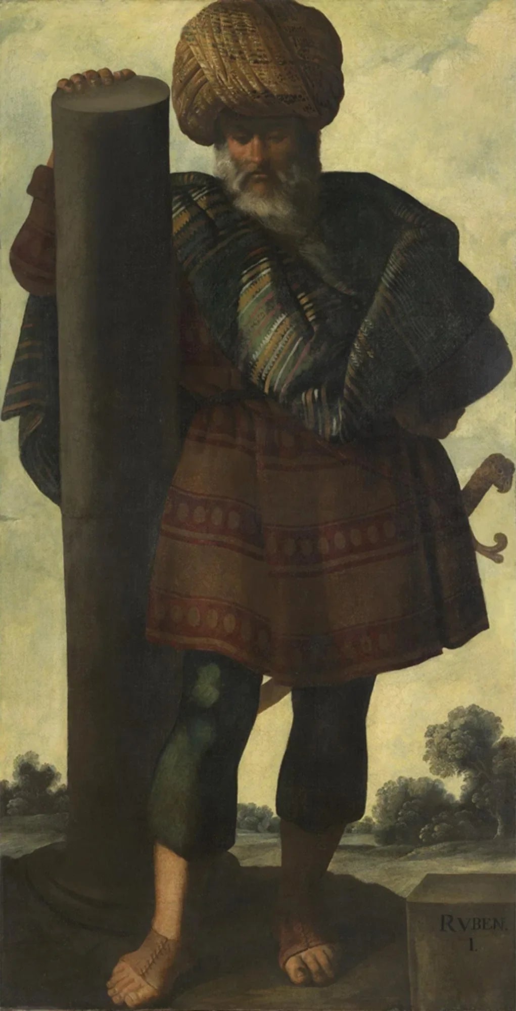 Ruben - Francisco de Zurbarán image 1 reproduction de peinture à l’huile