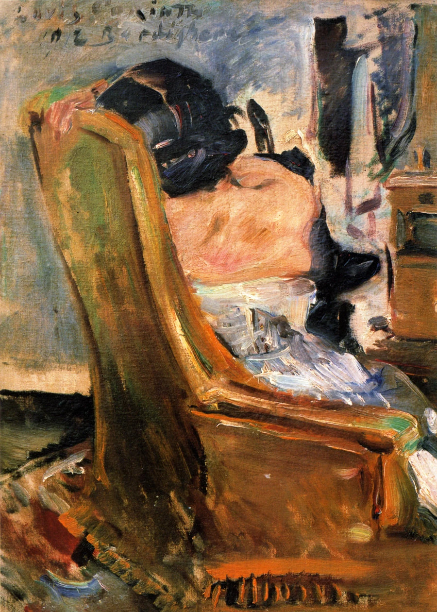 Rückenakt seiner Frau - Lovis Corinth