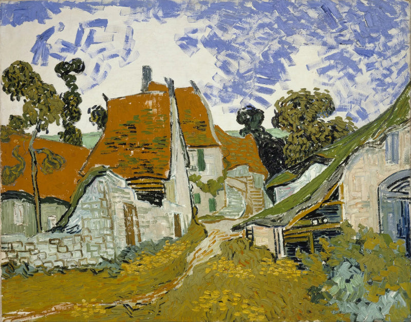 Rue à Auvers-sur-Oise - Vincent van Gogh
