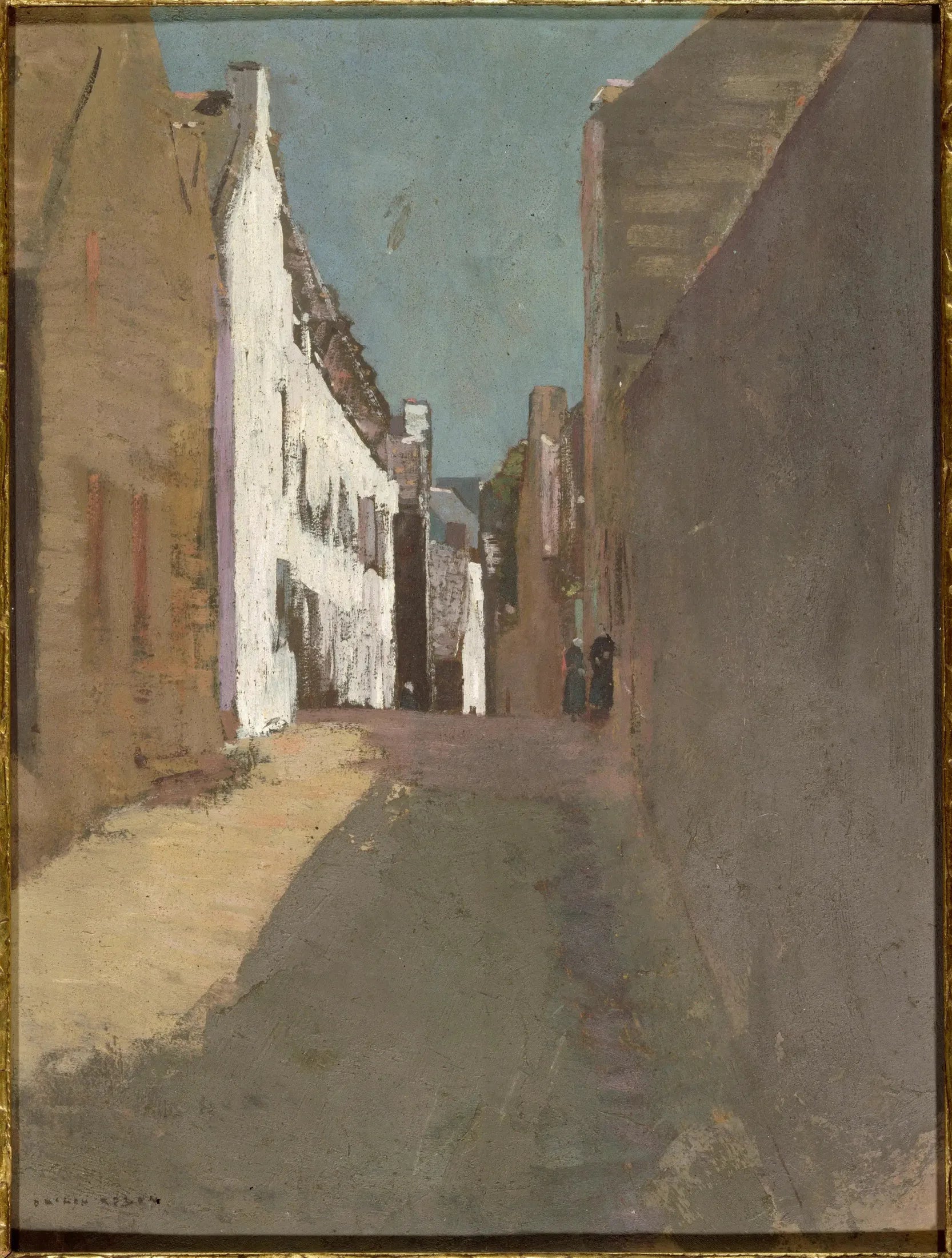 rue à Douarnenez - Odilon Redon image 1 reproduction d’œuvre d’art à l’huile