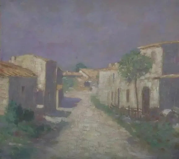 rue à Saint-Georges-de-Didonne - Odilon Redon image 1 reproduction de peinture à l’huile
