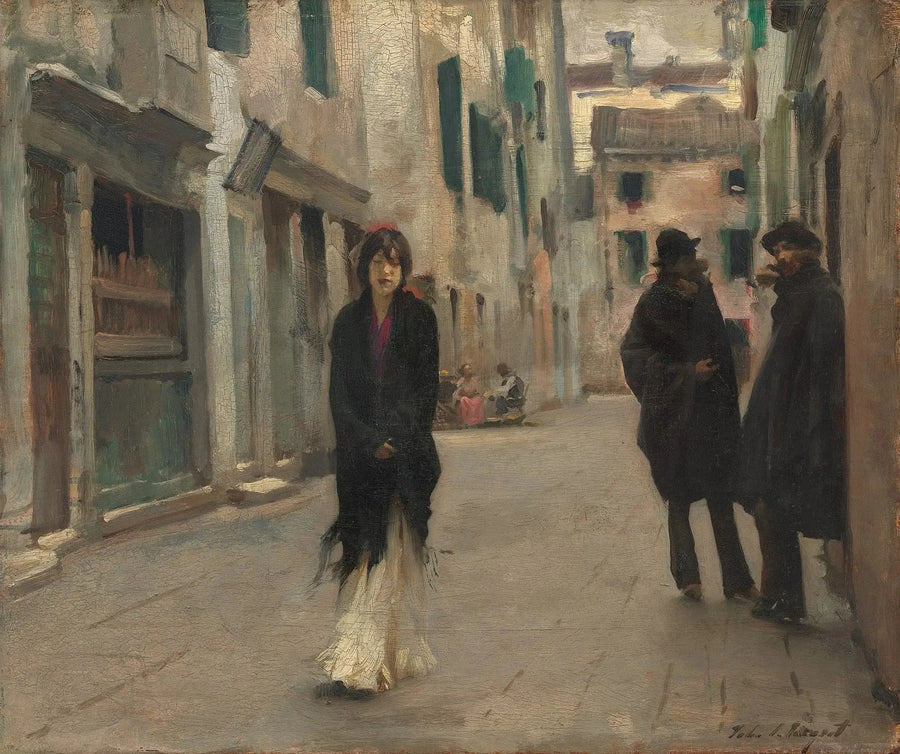Rue à Venise - John Singer Sargent