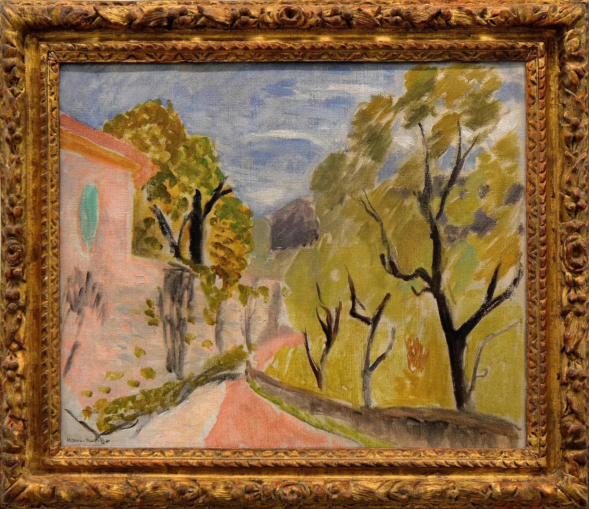Rue dans le Midi - Henri Matisse image 1 reproduction d’œuvre d’art à l’huile