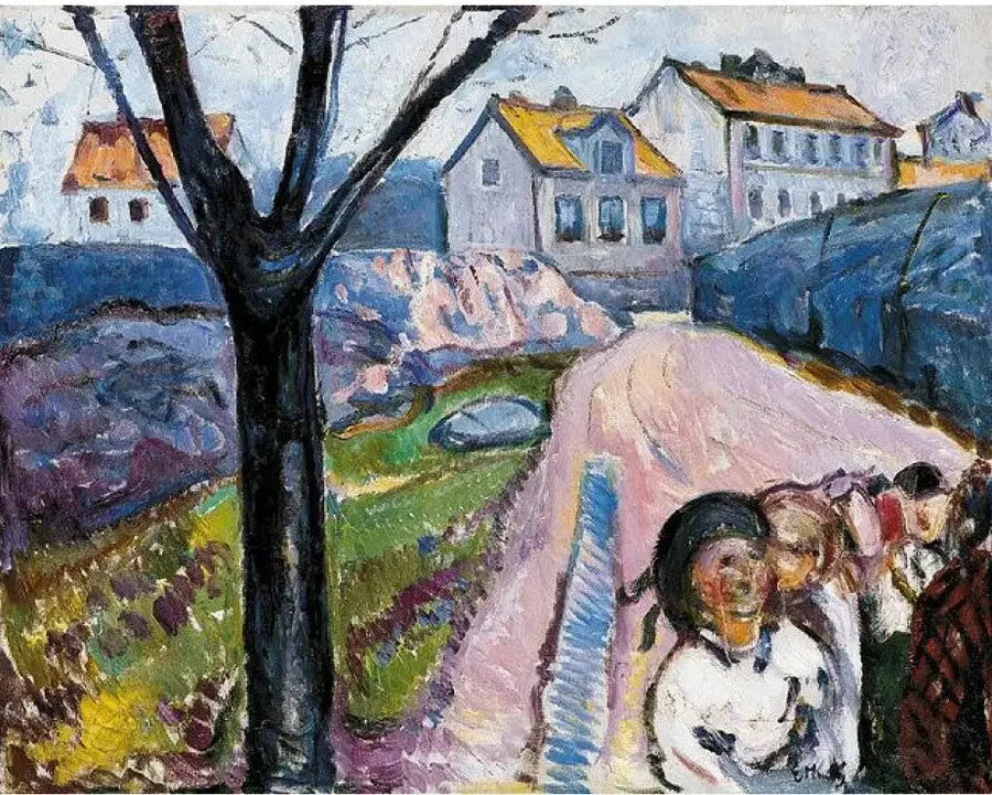 rue de Kragerø - Edvard Munch