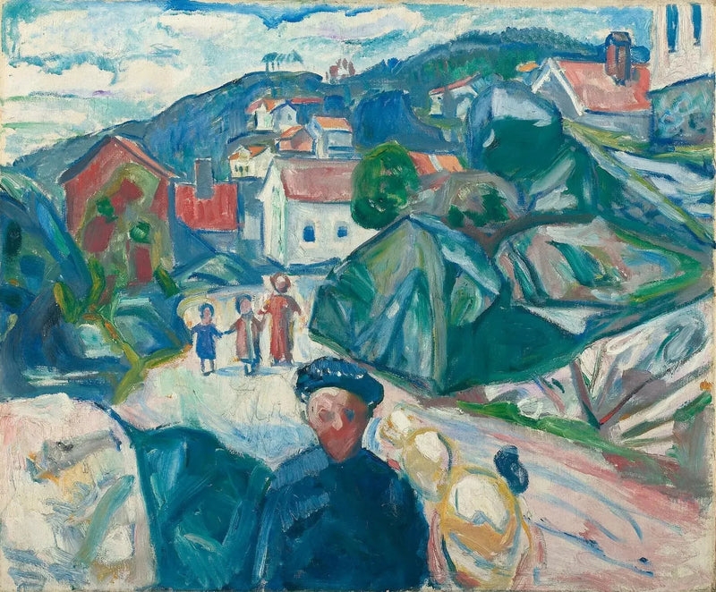 rue de Kragerø - Edvard Munch