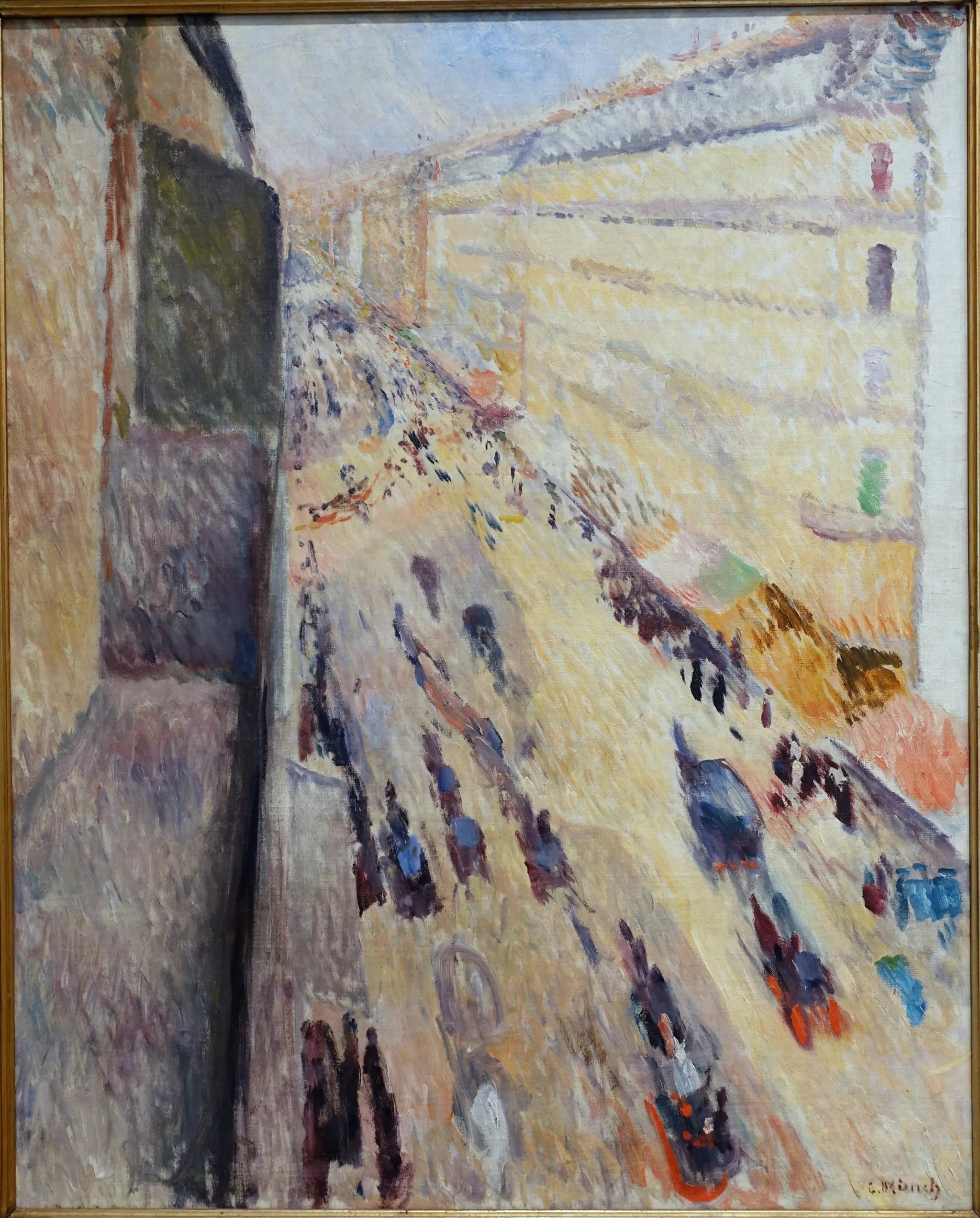 rue de Rivoli - Edvard Munch image 1 reproduction d’œuvre d’art à l’huile