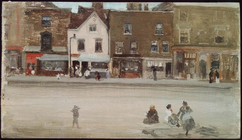 Rue du Vieux Chelsea - James Abbott McNeill Whistler
