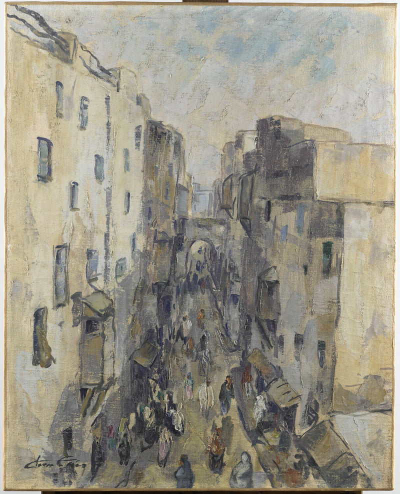 Rue du Mellah à Mogador, Maroc - Jean Lair