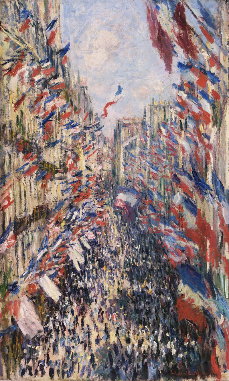 Rue Montorgueil, святкування 30 червня 1878 W469 - Клод Моне