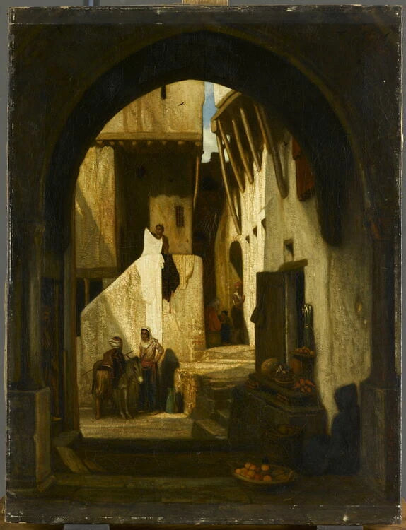 Une rue à Smyrne - Alexandre-Gabriel Decamps