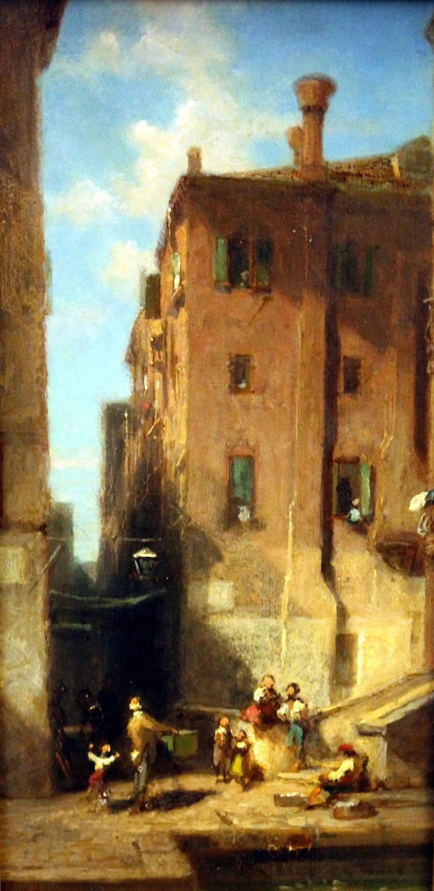 Rue Vénitienne - Carl Spitzweg image 1 tableau peint à l’huile sur toile