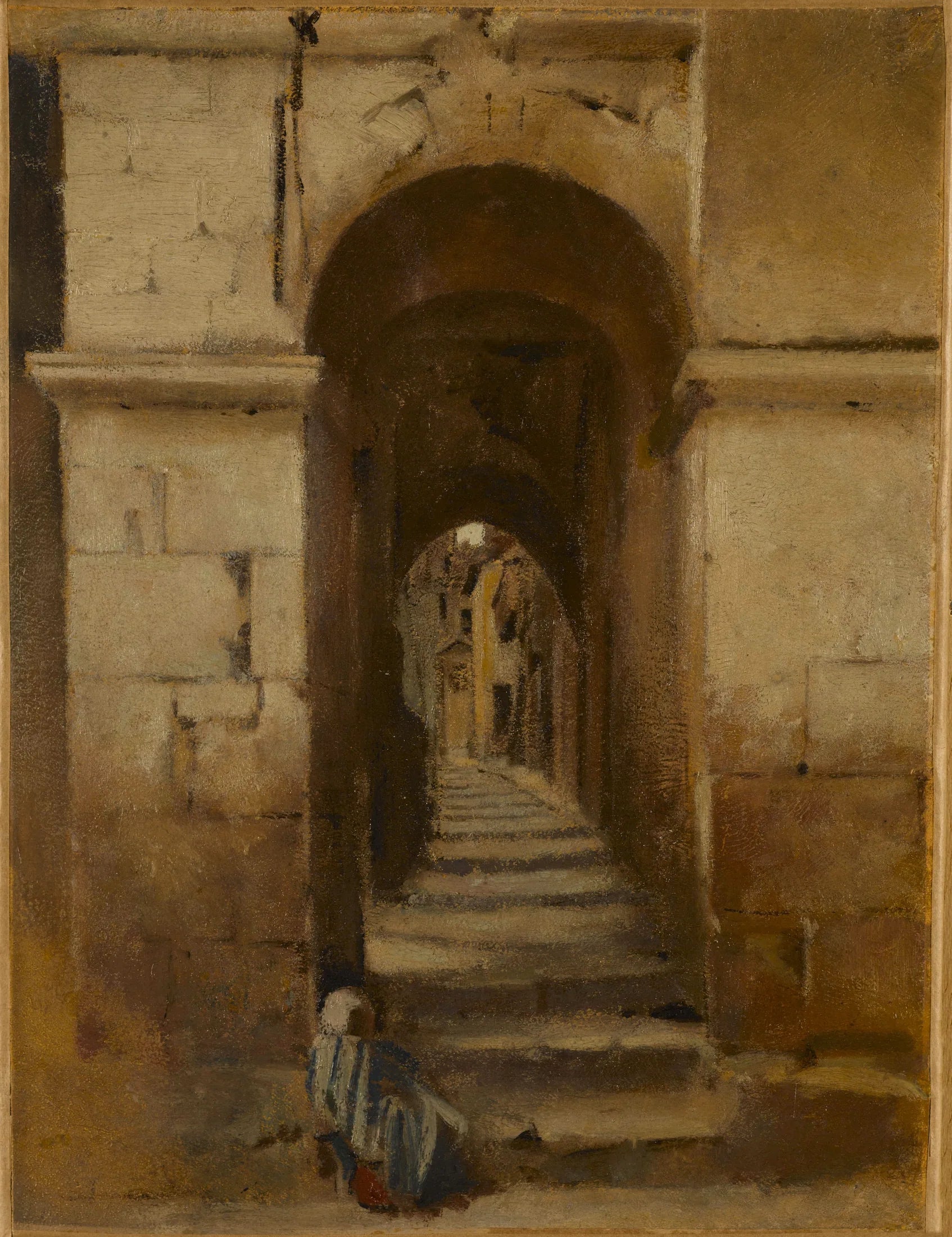Ruele à Rome - Jean-Jacques Henner image 1 copie de tableau peinte à la main