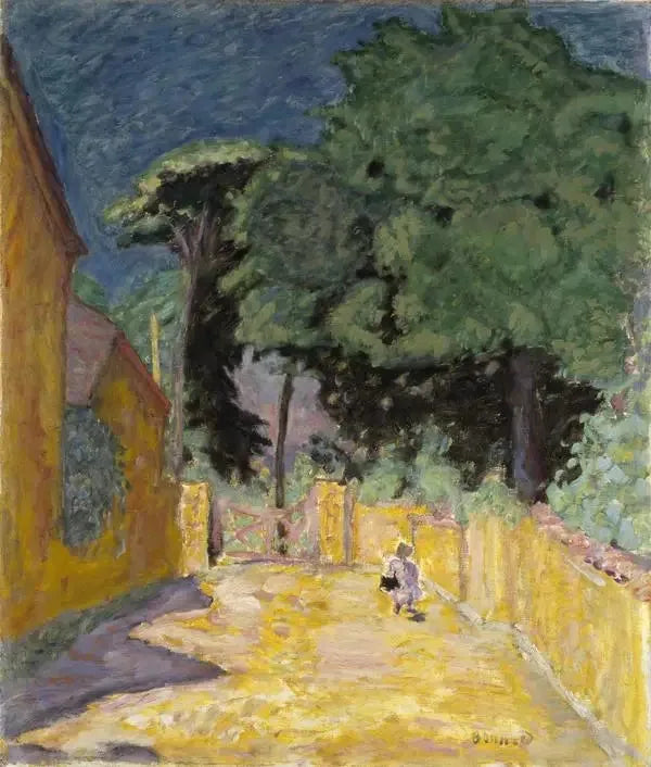 Ruelle à Vernonnet [Ruelle à Vernonnet] - Pierre Bonnard image 1 copie peinte à la main à l’huile