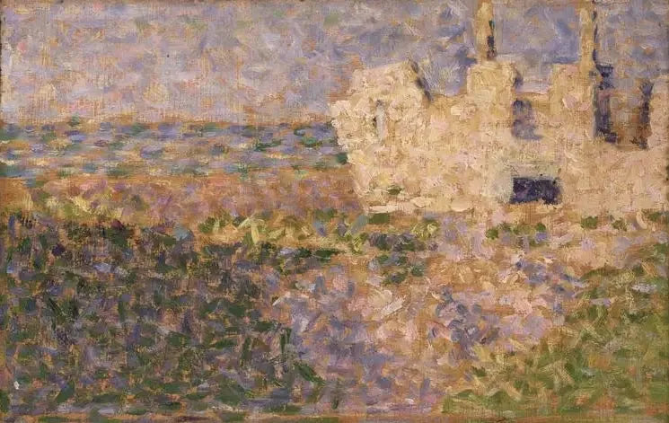 Ruines à Grandcamp - Georges Seurat