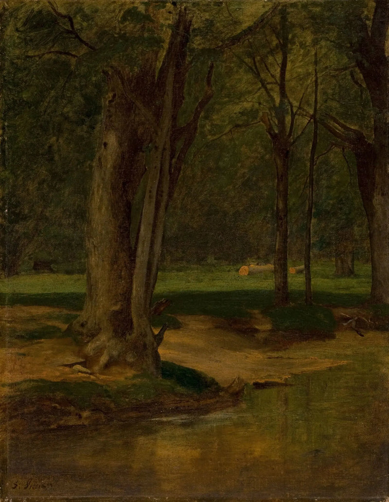 Ruisseau à truites, North Conway - George Inness