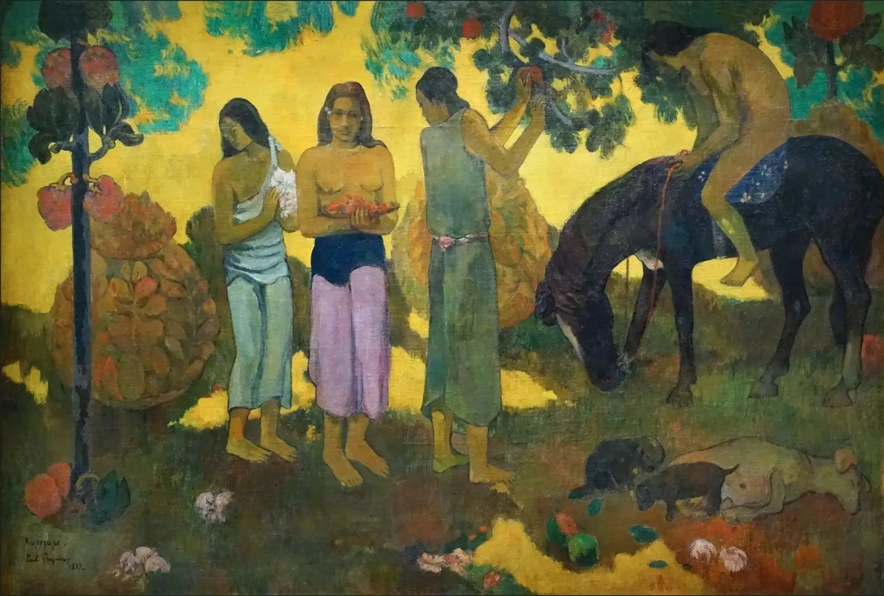 Ruperupe - Paul Gauguin image 1 tableau peint à l’huile sur toile