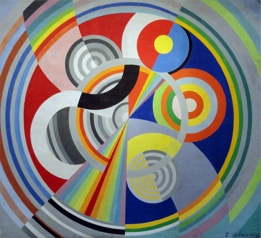 Rythme n°1, décoration pour le Salon des Tuileries - Robert Delaunay