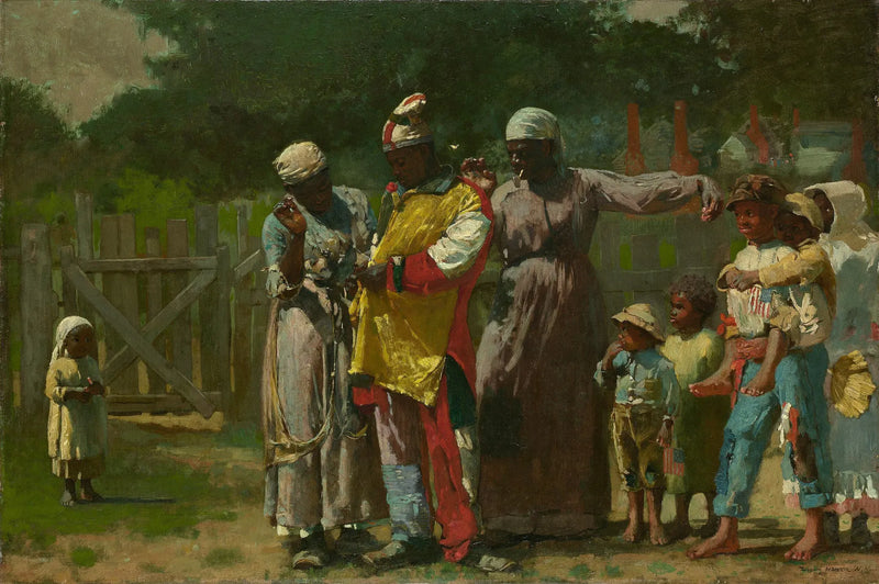 S'habiller pour le carnaval - Winslow Homer
