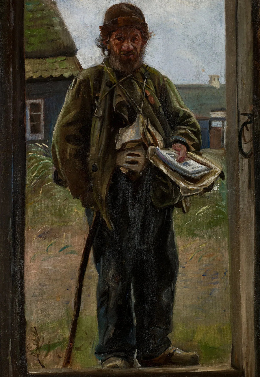 Søren Bondhagen vend des ballades. - Michael Peter Ancher
