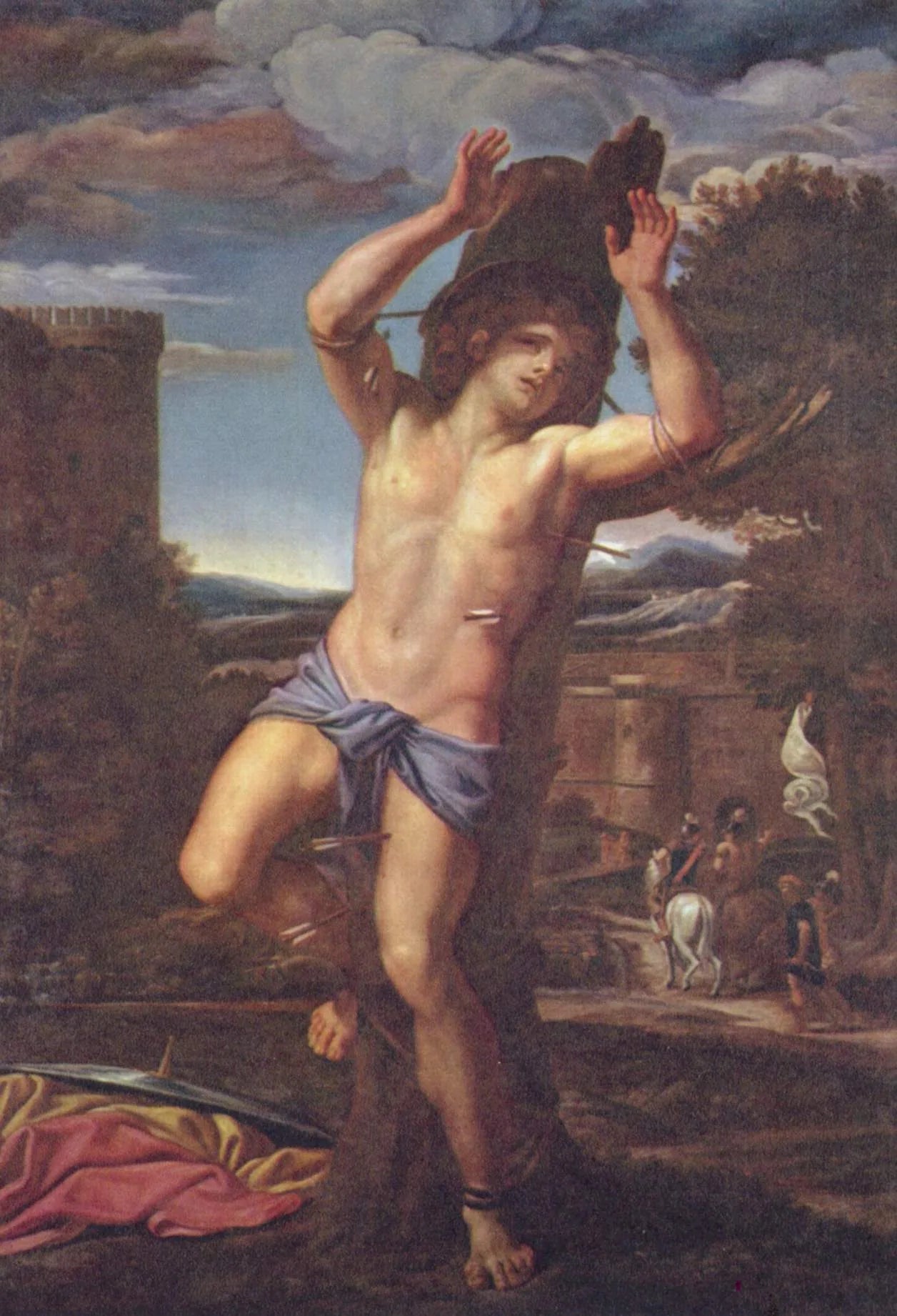 S Sébastien - Domenichino image 1 reproduction réalisée par Alpha Reproduction