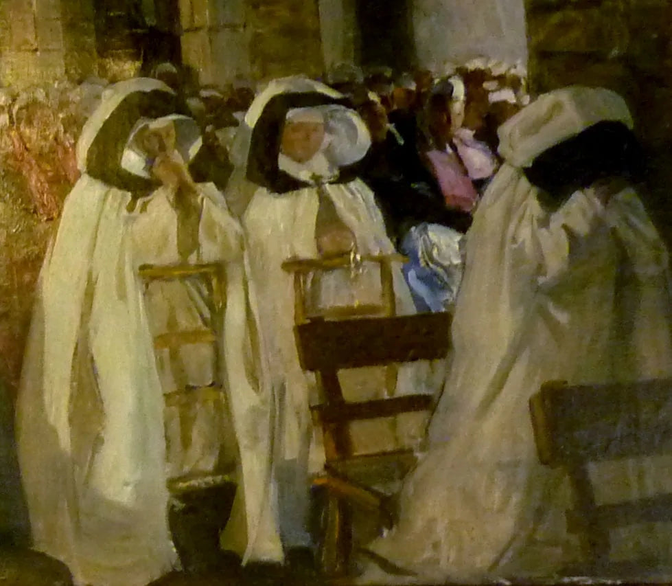 Sœurs du Saint-Esprit - Lucien Simon image 1 reproduction de peinture à l’huile