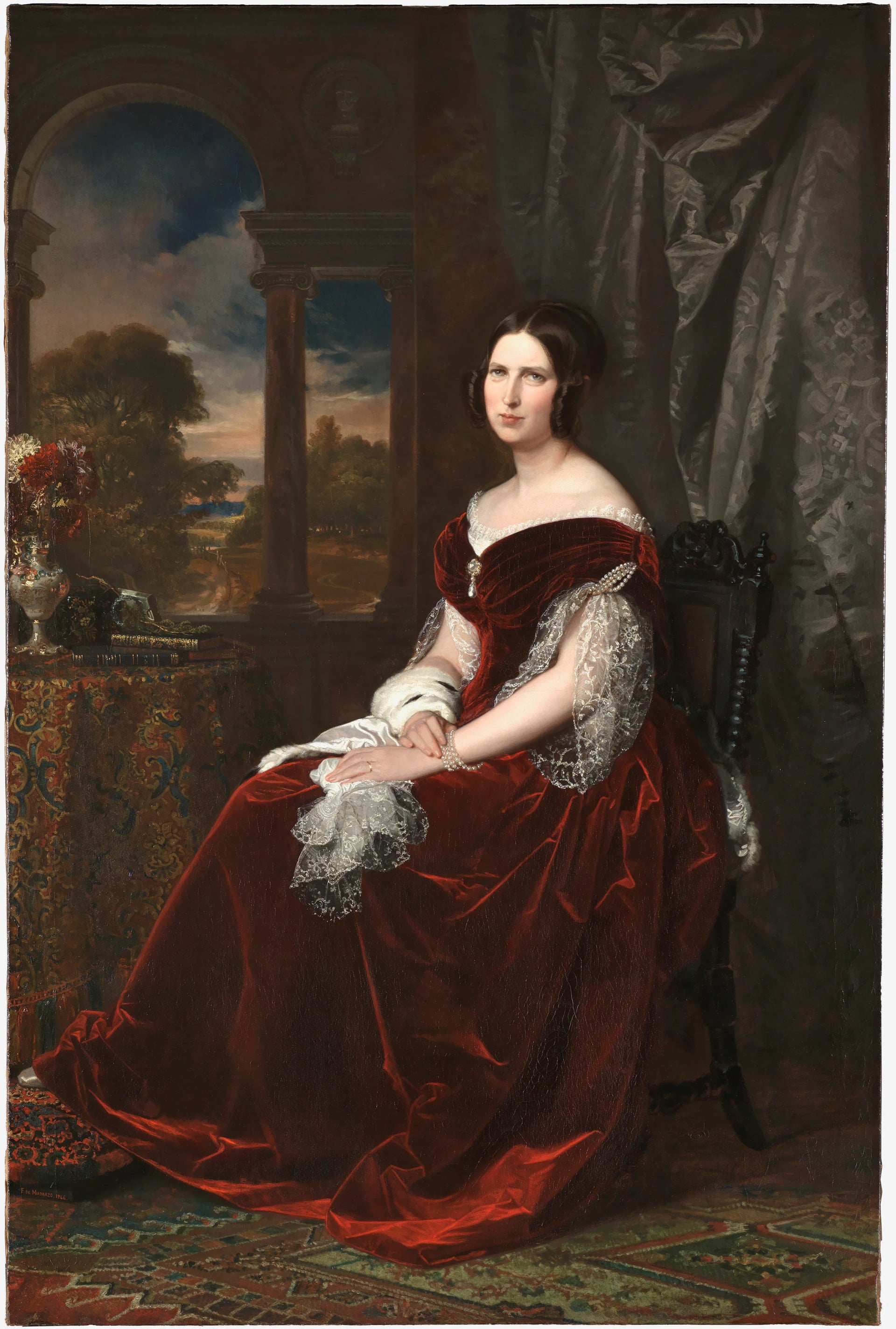 Sabina Seupham Spalding - Federico de Madrazo