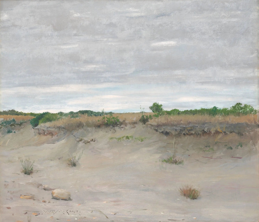 Sables balayés par le vent - William Merritt Chase