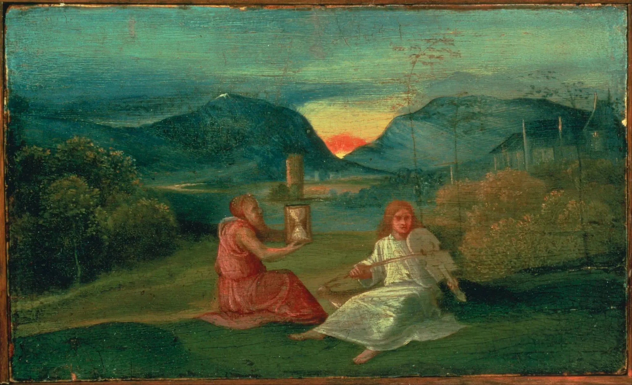 Sablier - Giorgione image 1 reproduction artisanale de tableau