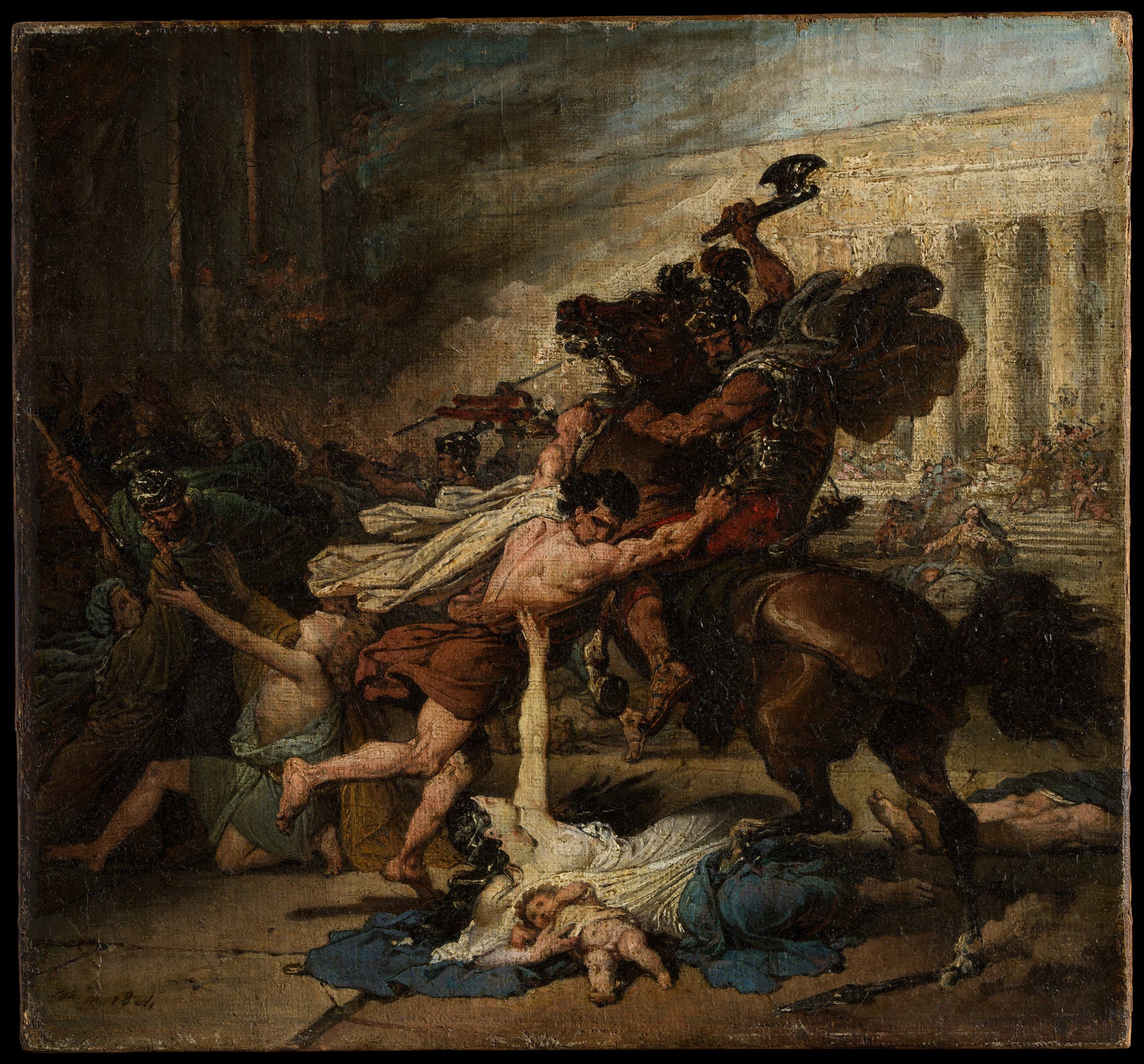 Le sac de Jérusalem par les Romains - François Joseph Heim