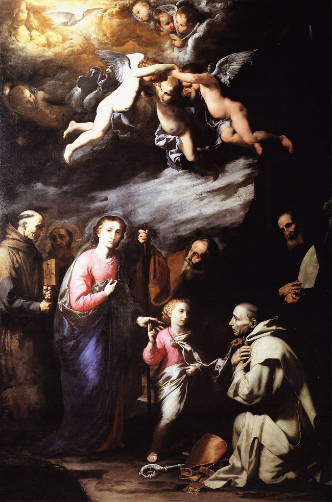 Sacra Famiglia e Santi - Jusepe de Ribera image 1 tableau peint à l’huile sur toile