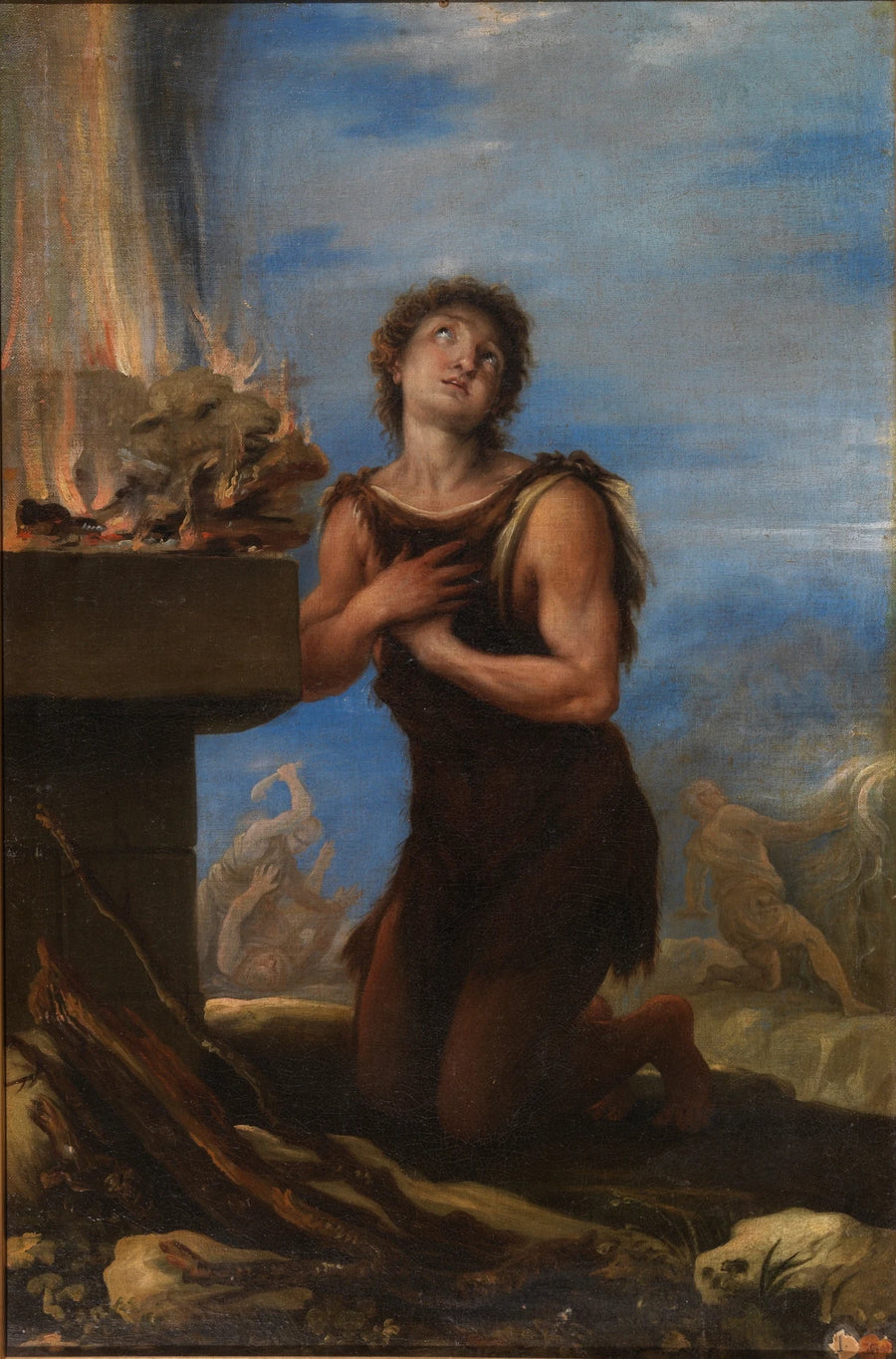 Le sacrifice d'Abel - Juan Antonio de Frías y Escalante