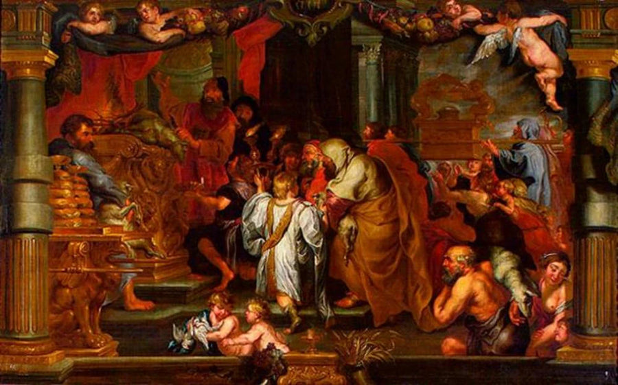 Le sacrifice de l'Ancienne Alliance - David Teniers III