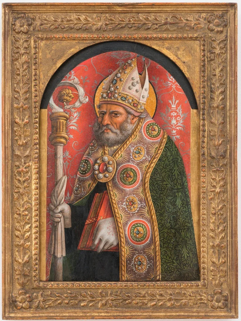 Saint Ambroise - Carlo Crivelli