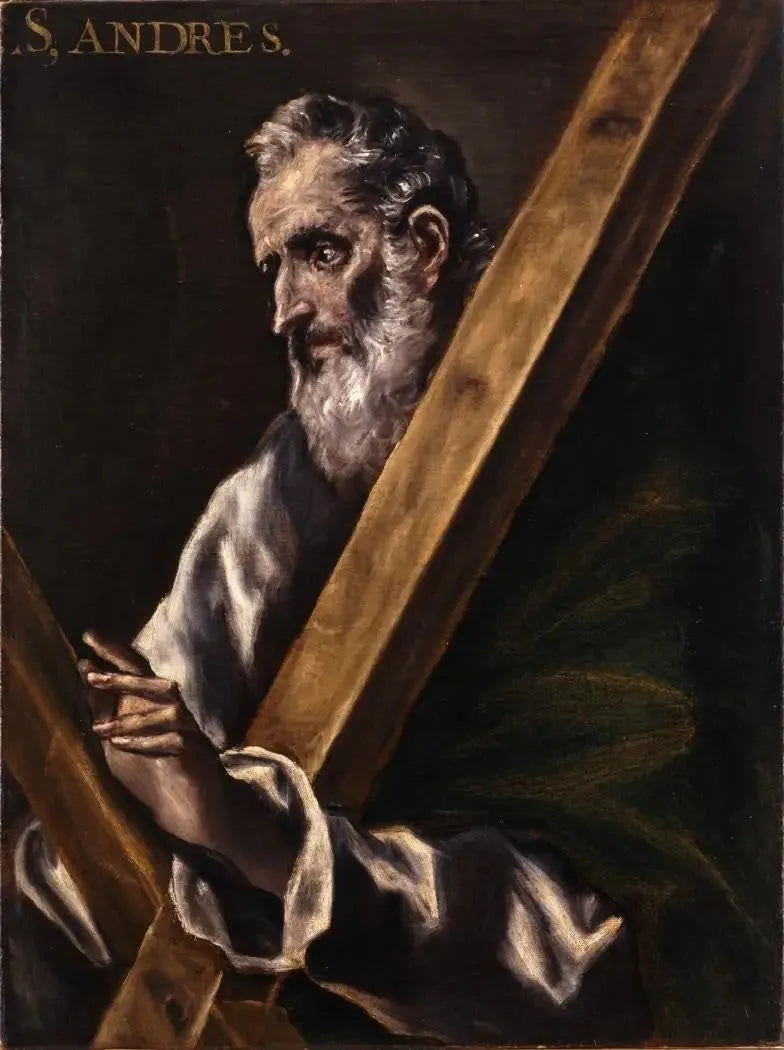 Saint André (Oviedo) - El Greco image 1 reproduction réalisée par Alpha Reproduction