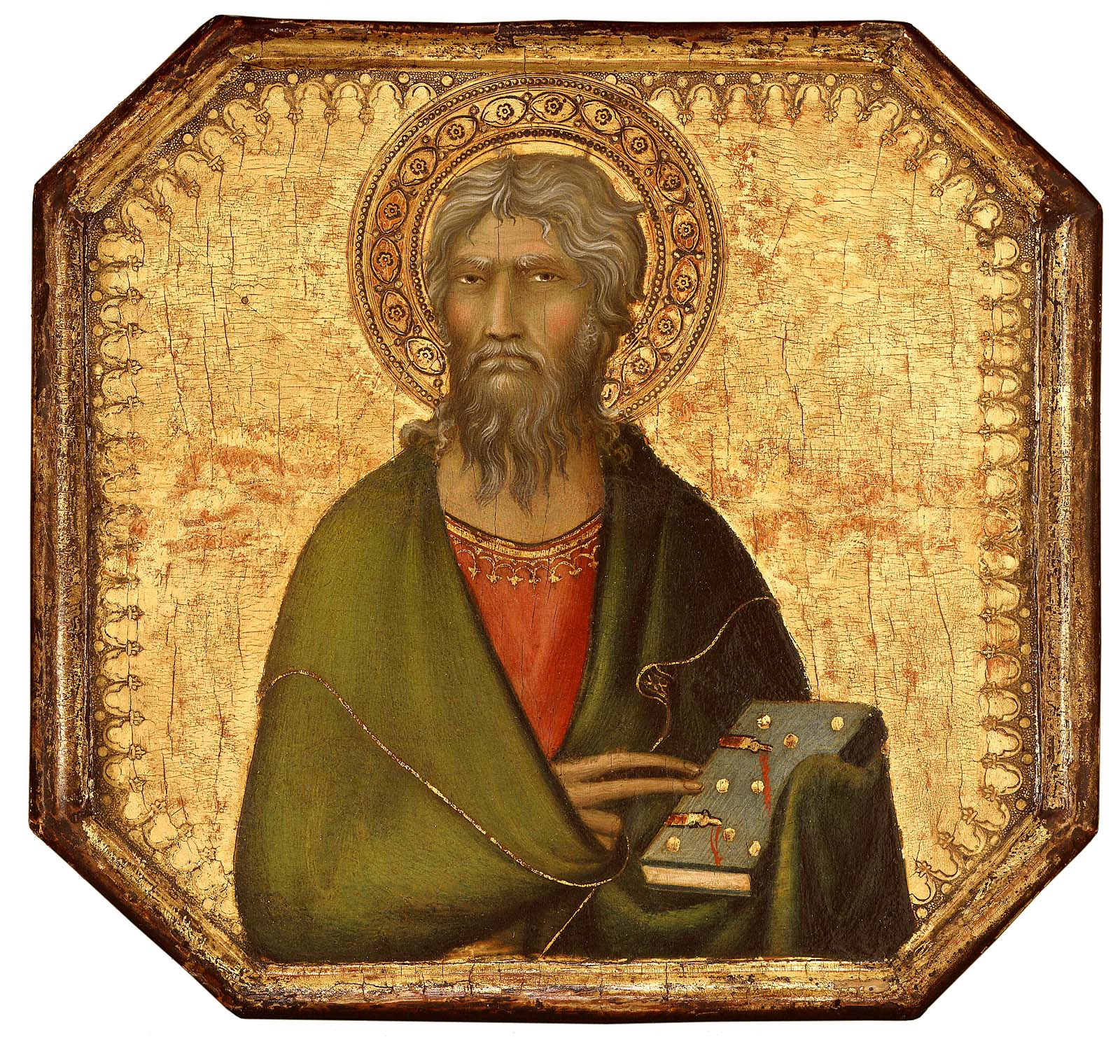 Saint André (?) - Simone Martini image 1 copie de tableau peinte à la main