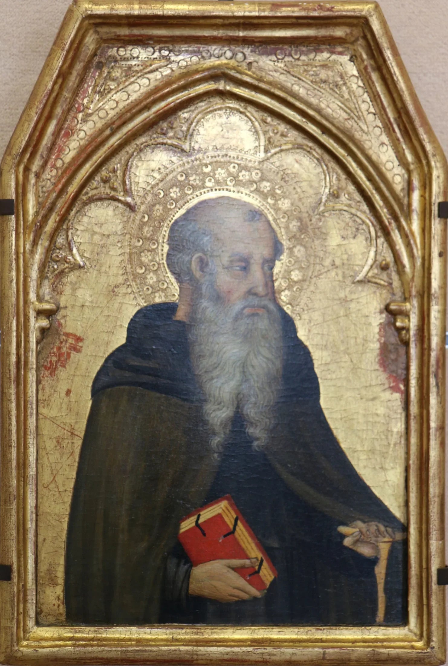 Saint Antoine abbé - Bartolo di Fredi image 1 copie peinte à la main à l’huile