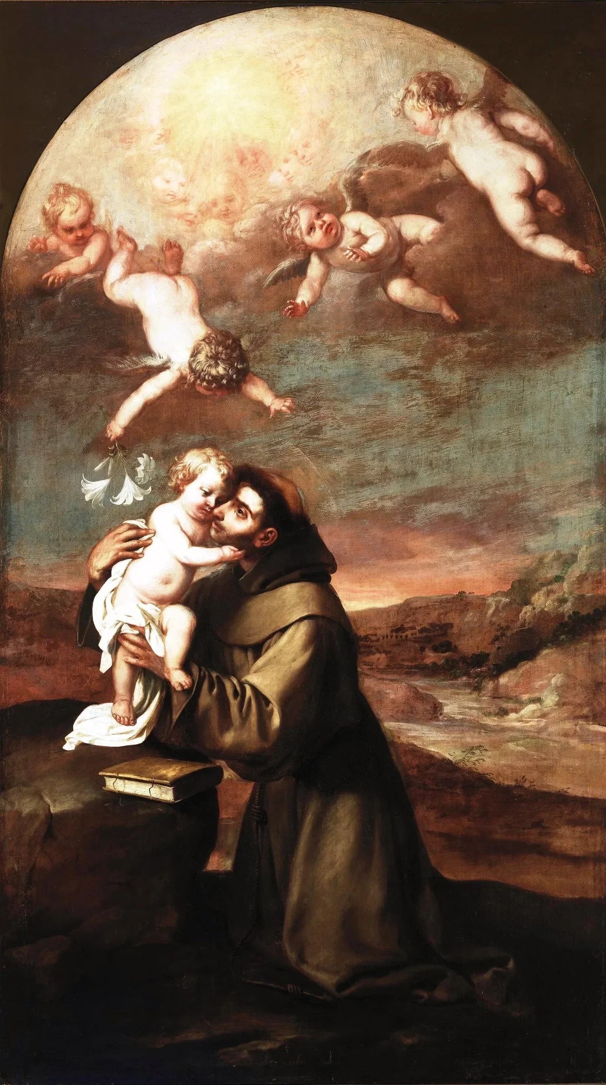 Saint Antoine de Padoue - Alonso Cano image 1 tableau peint à l’huile sur toile