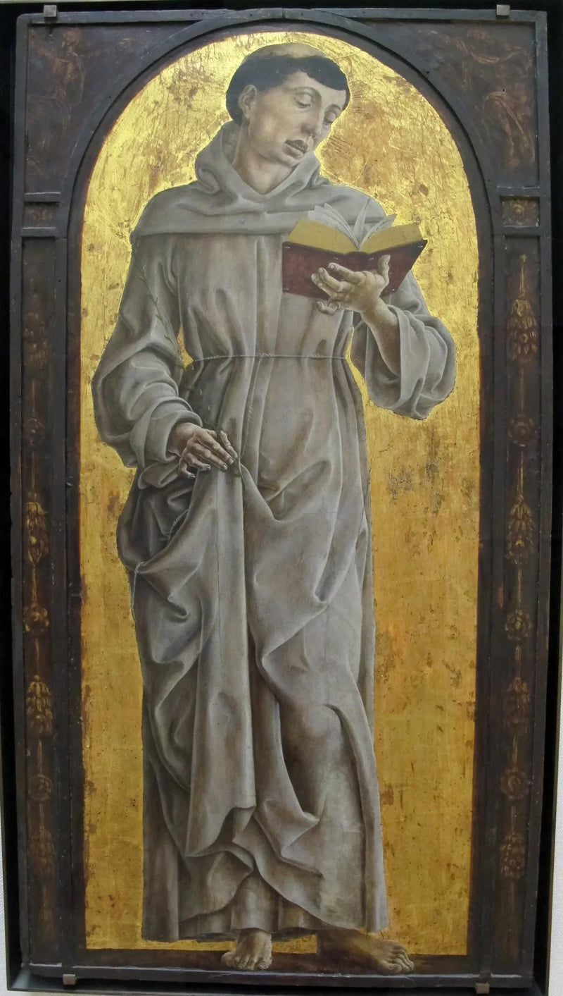 Saint Antoine de Padoue lisant - Cosmè Tura