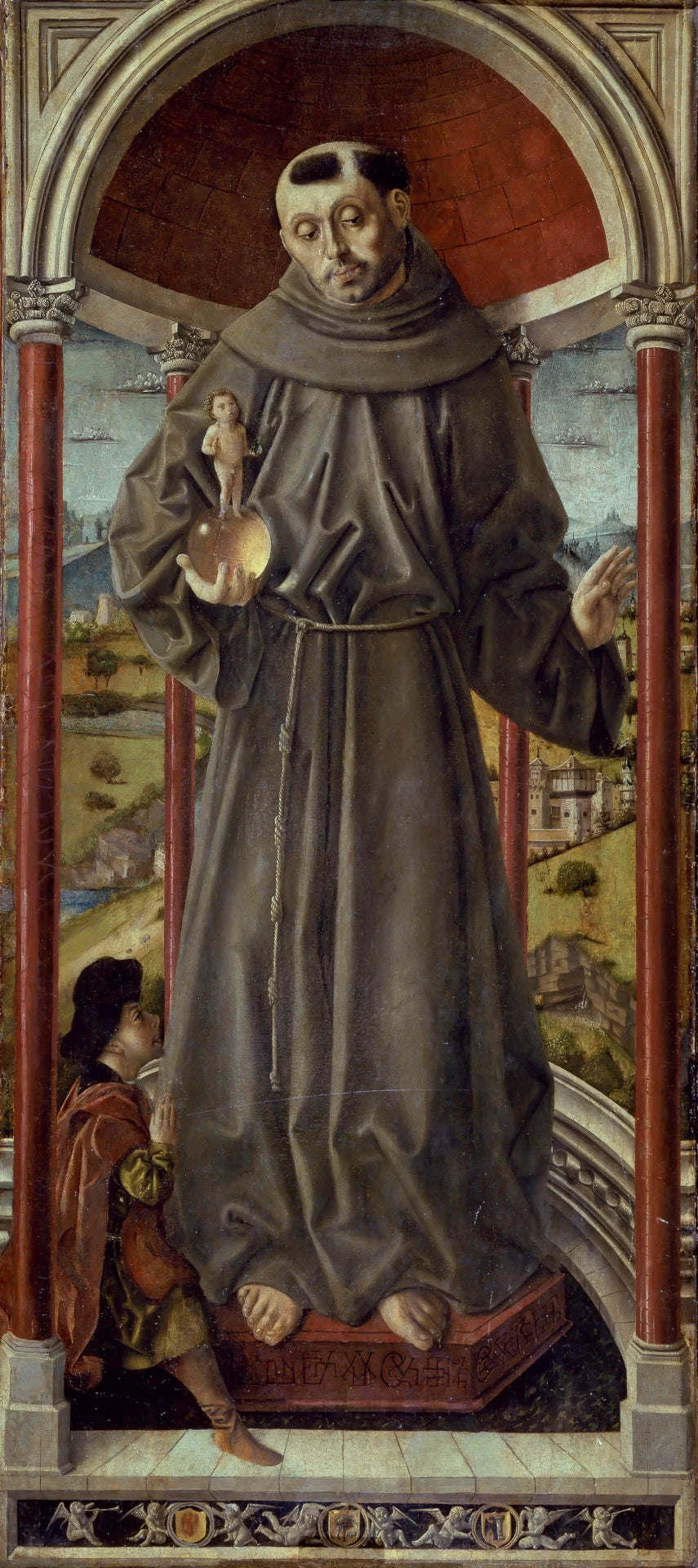 Saint Antoine de Padoue - Master of the Luna Altarpiece