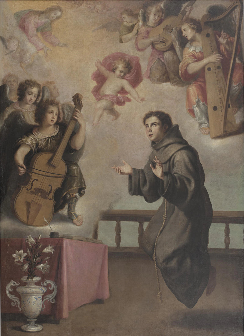 Saint Antoine de Padoue - the younger Obregón Pedro de