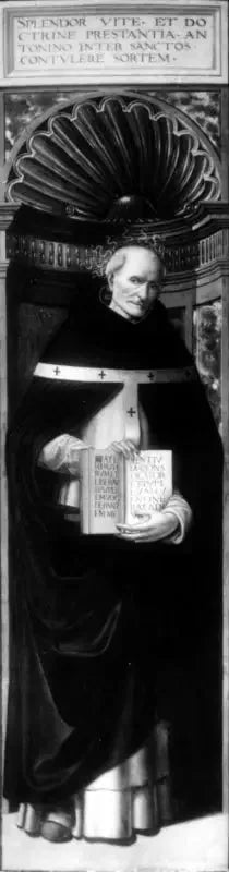 Saint Antonin Pierozzi - Domenico Ghirlandaio image 1 reproduction artisanale de tableau