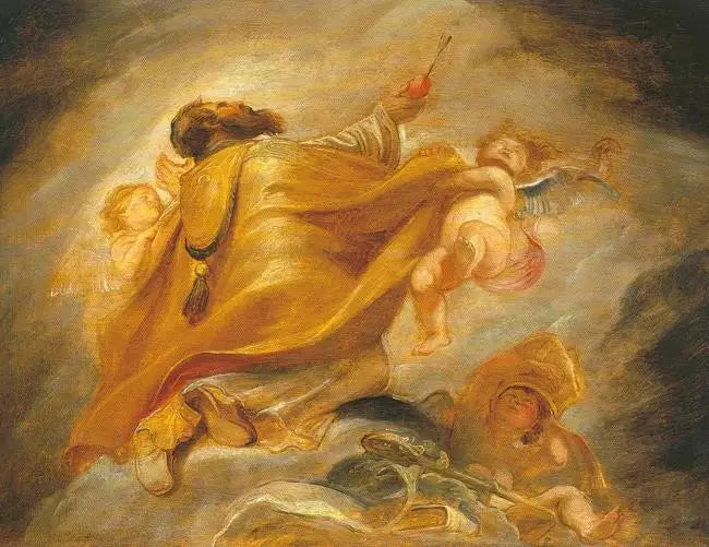 Saint Augustin, 1620 - Peter Paul Rubens image 1 copie peinte à la main à l’huile