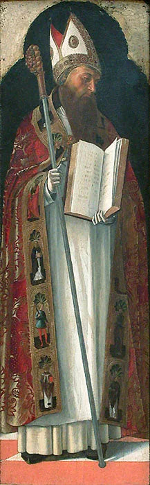 Saint Augustin - Giovanni Bellini image 1 reproduction d’œuvre d’art à l’huile