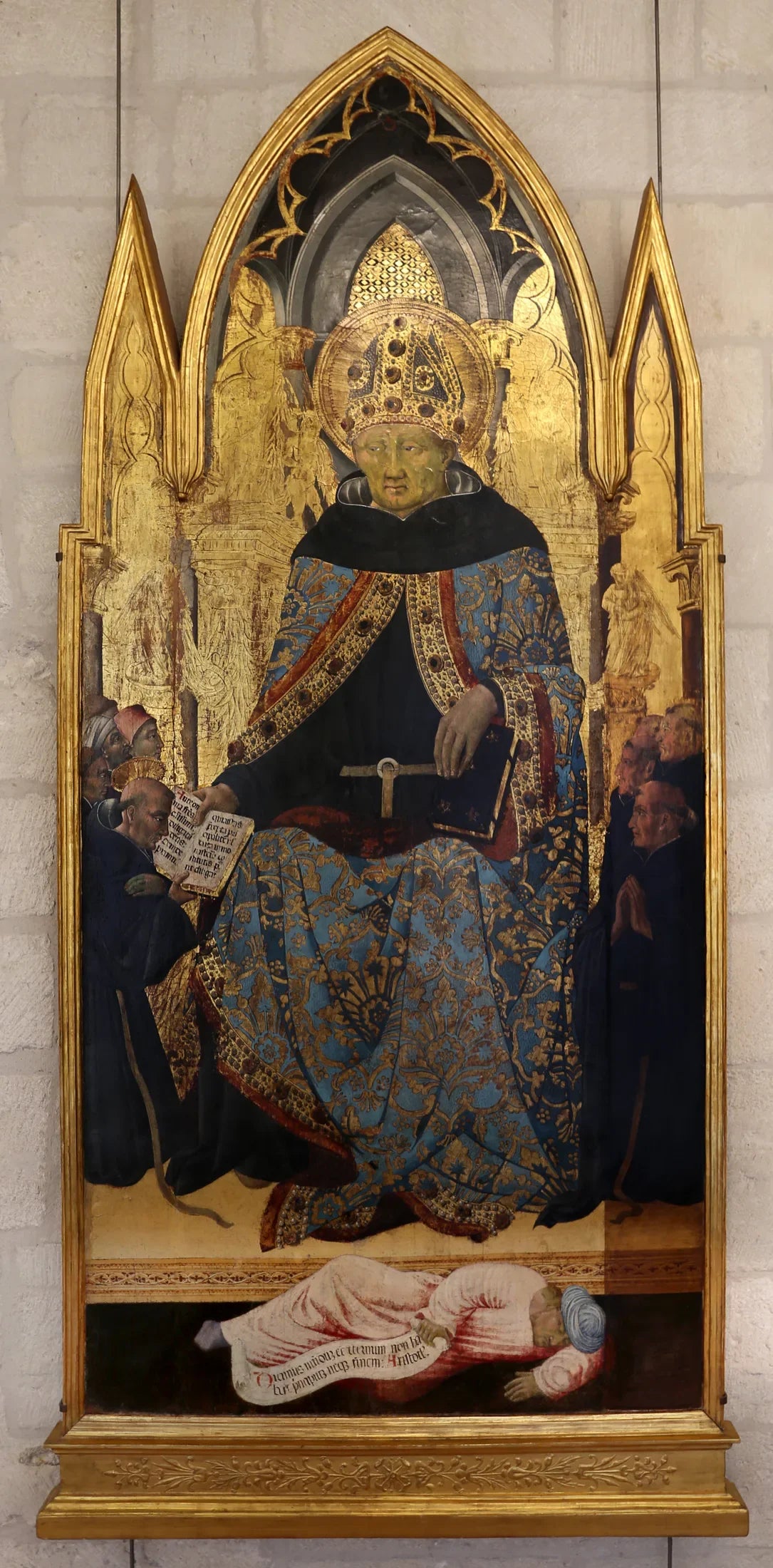 Saint Augustin - Giovanni di Paolo image 1 tableau peint à l’huile sur toile