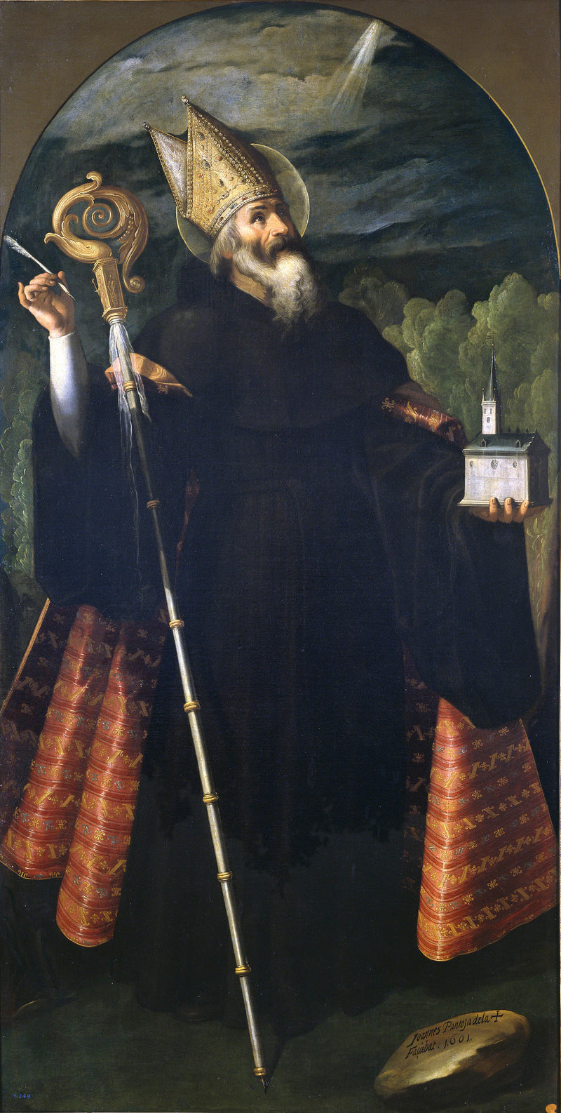Saint Augustin - Juan Pantoja de la Cruz