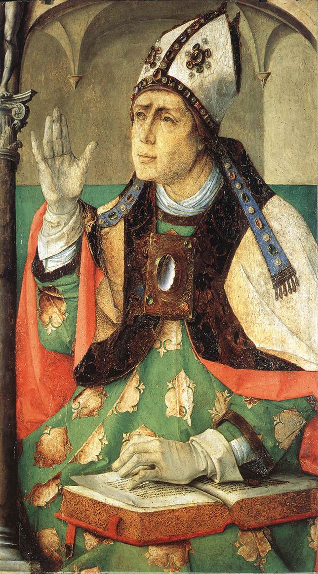 Saint Augustin - Pedro Berruguete image 1 tableau peint à l’huile sur toile