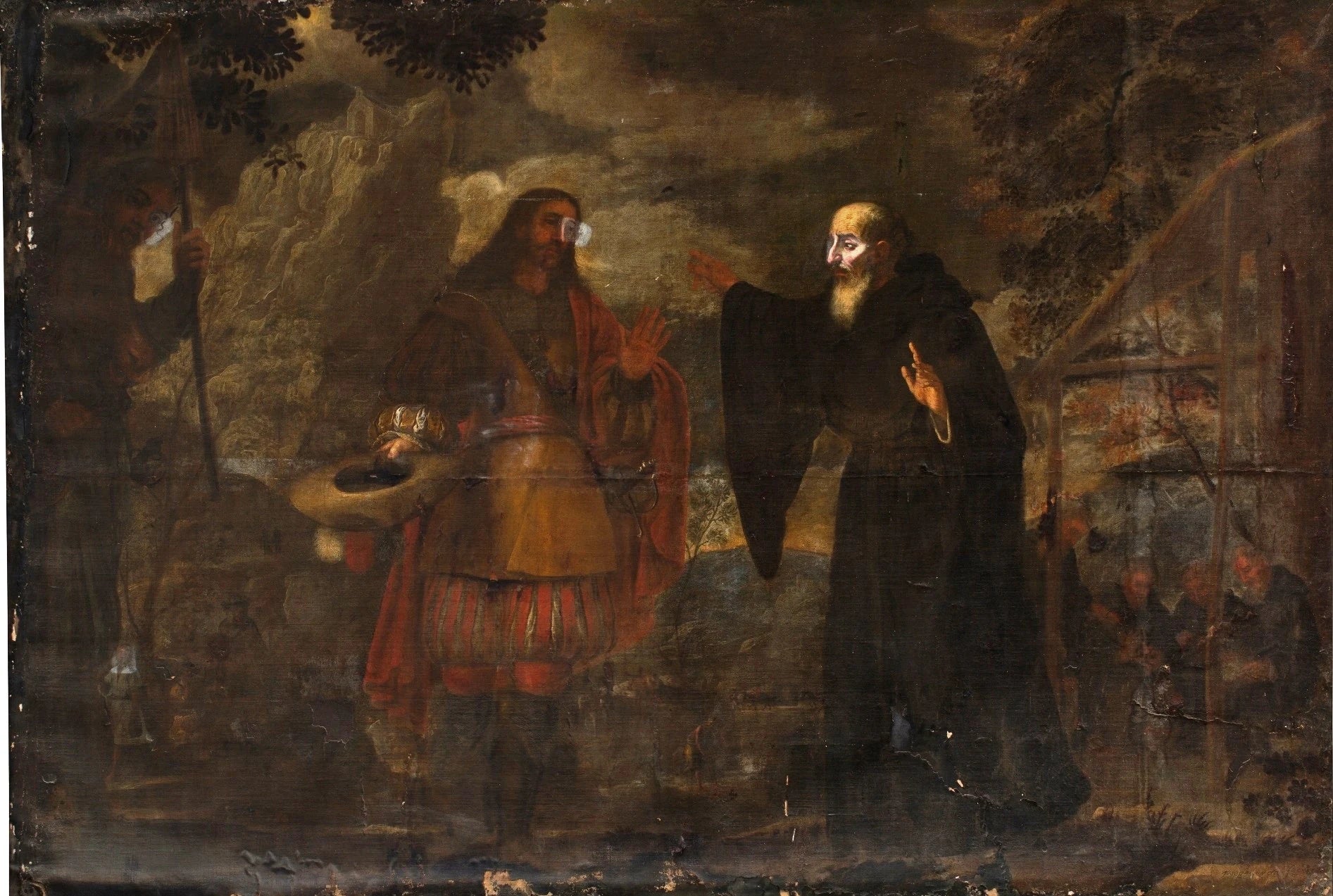 Saint Augustin reçoit le Christ pèlerin - José García Hidalgo