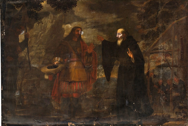 Saint Augustin reçoit le Christ pèlerin - José García Hidalgo