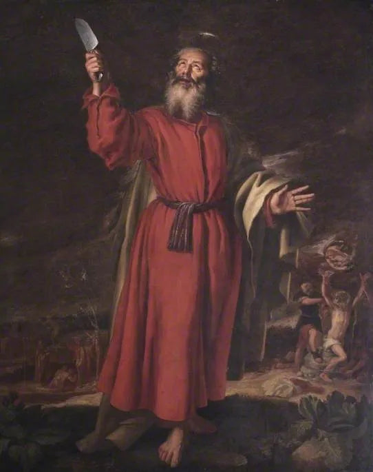 Saint-Barthélemy - Vincenzo Carducci image 1 copie de tableau peinte à la main
